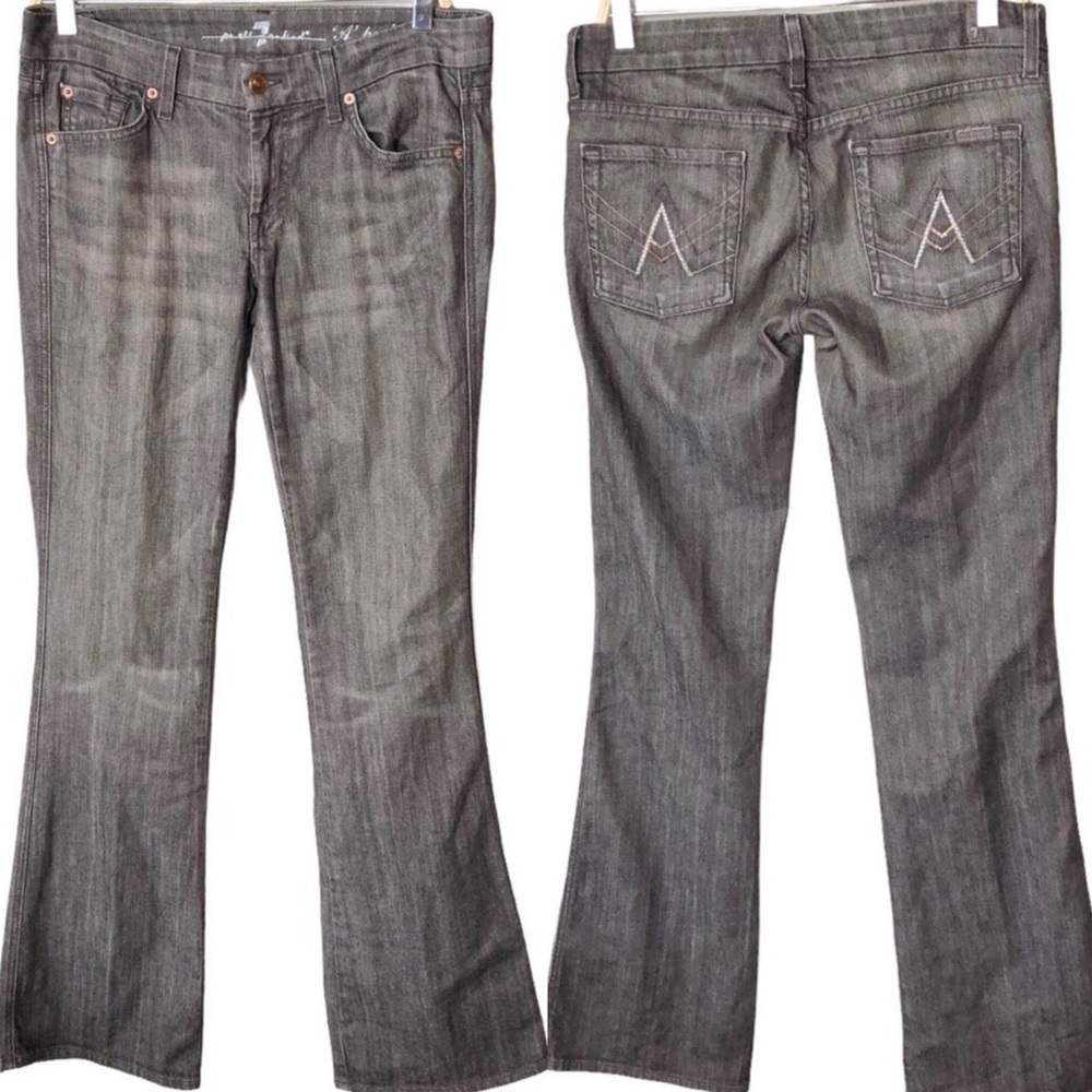 7FAM Crystal A Pocket flare jean brown Seven for all Mankind 29